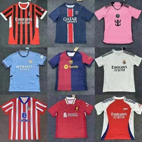 European club 24-25 football jerseys